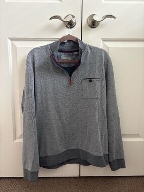 Ted Baker Long Sleeved Quarter Zip